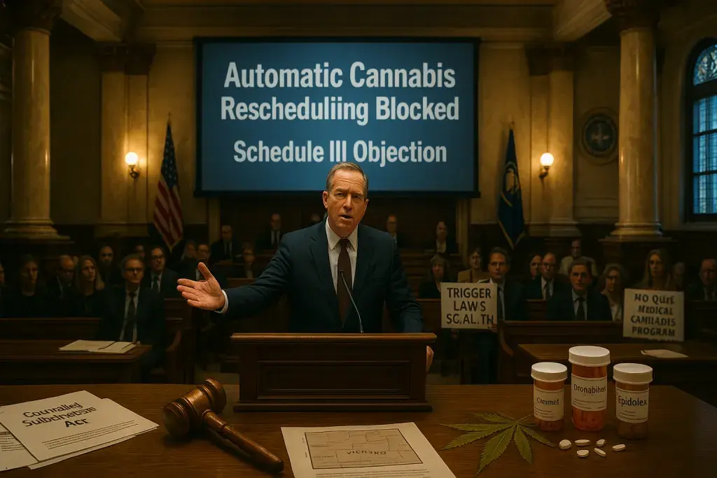 Wyoming Attorney General Blocks Automatic Cannabis Rescheduling, Forcing State Hearing